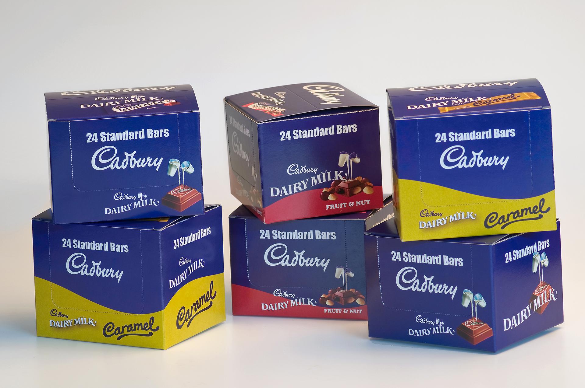 Rezos Cadburry boxes