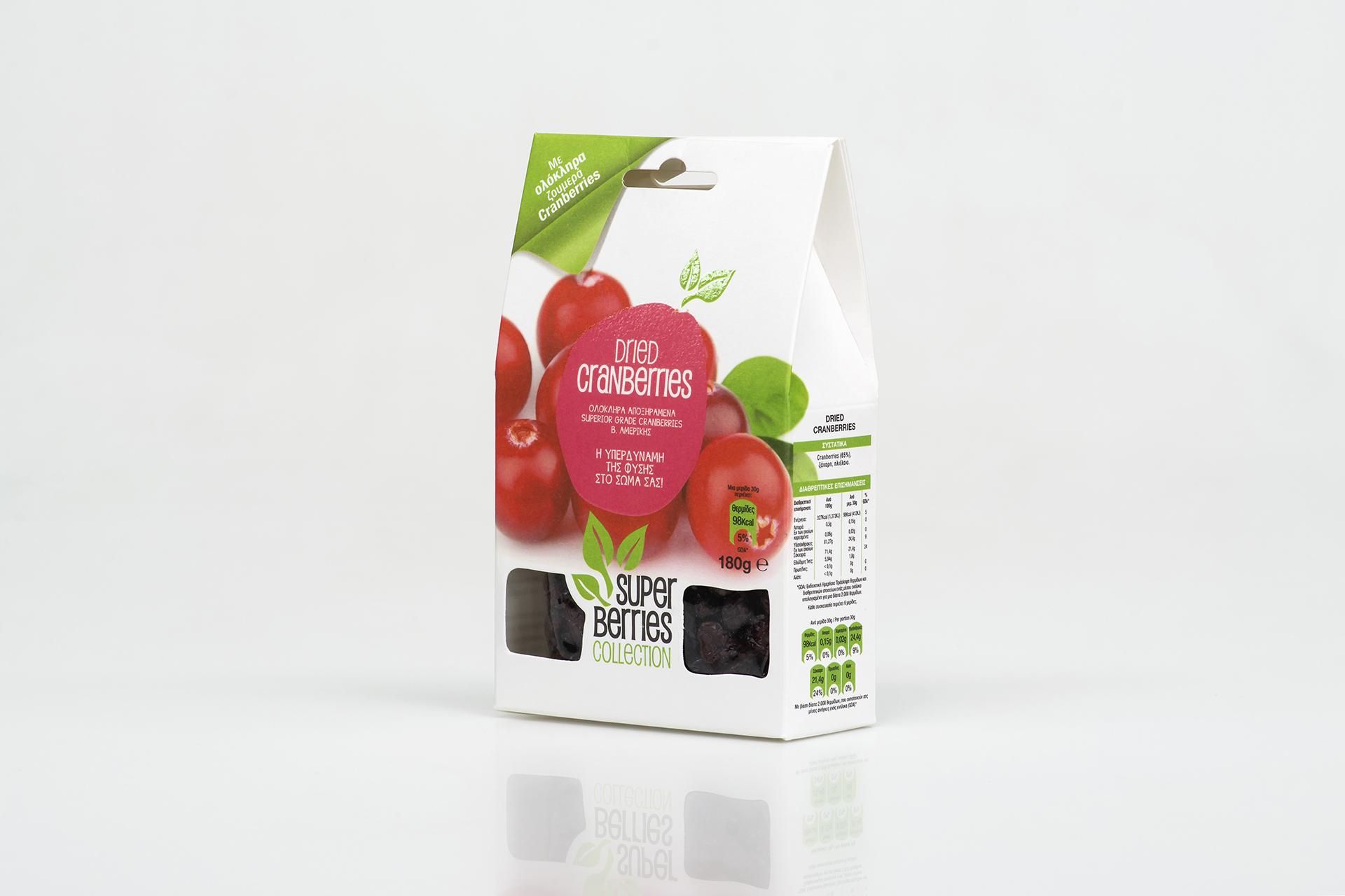 cranberries packaging