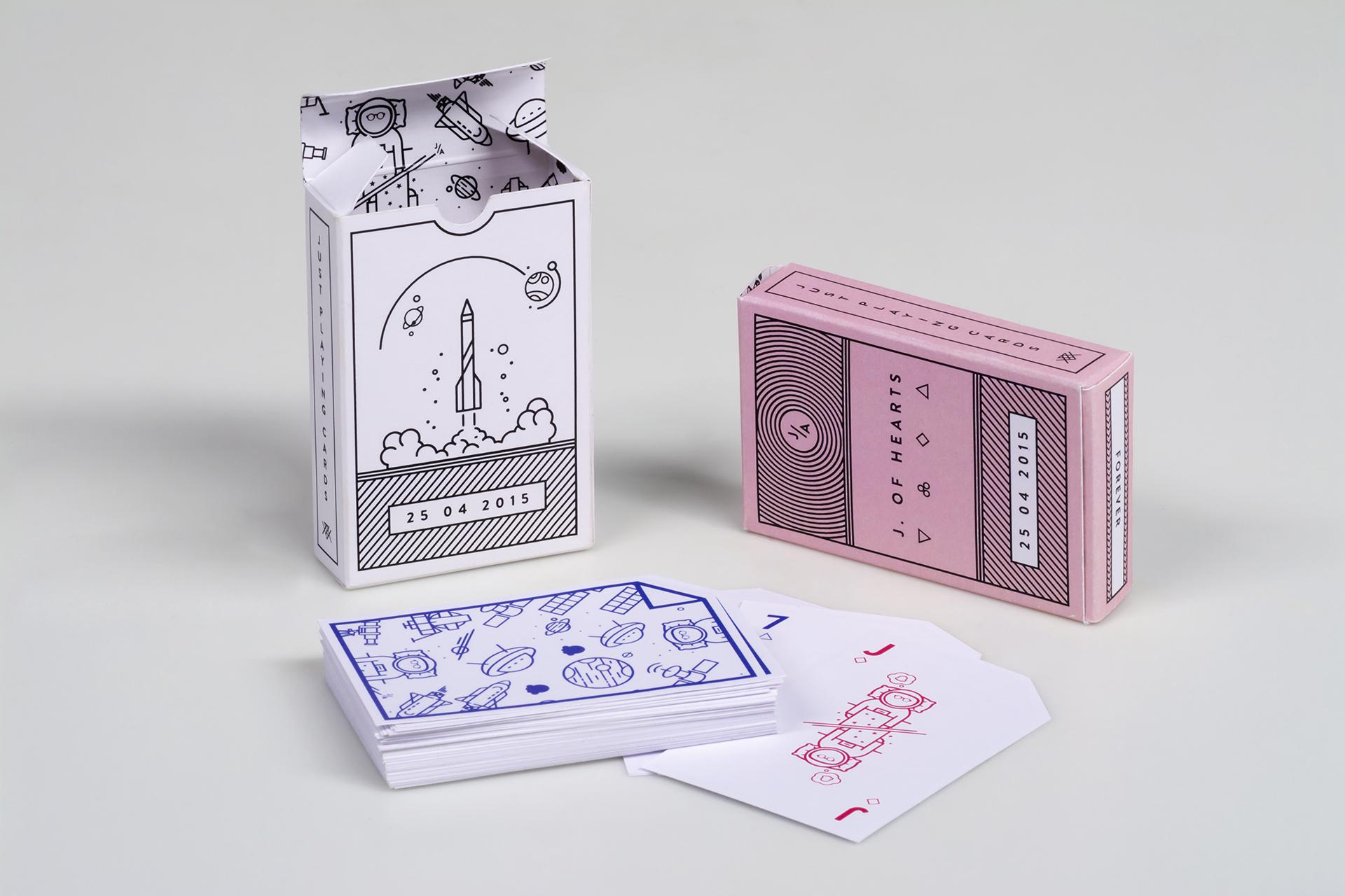 J of Hearts playing cards