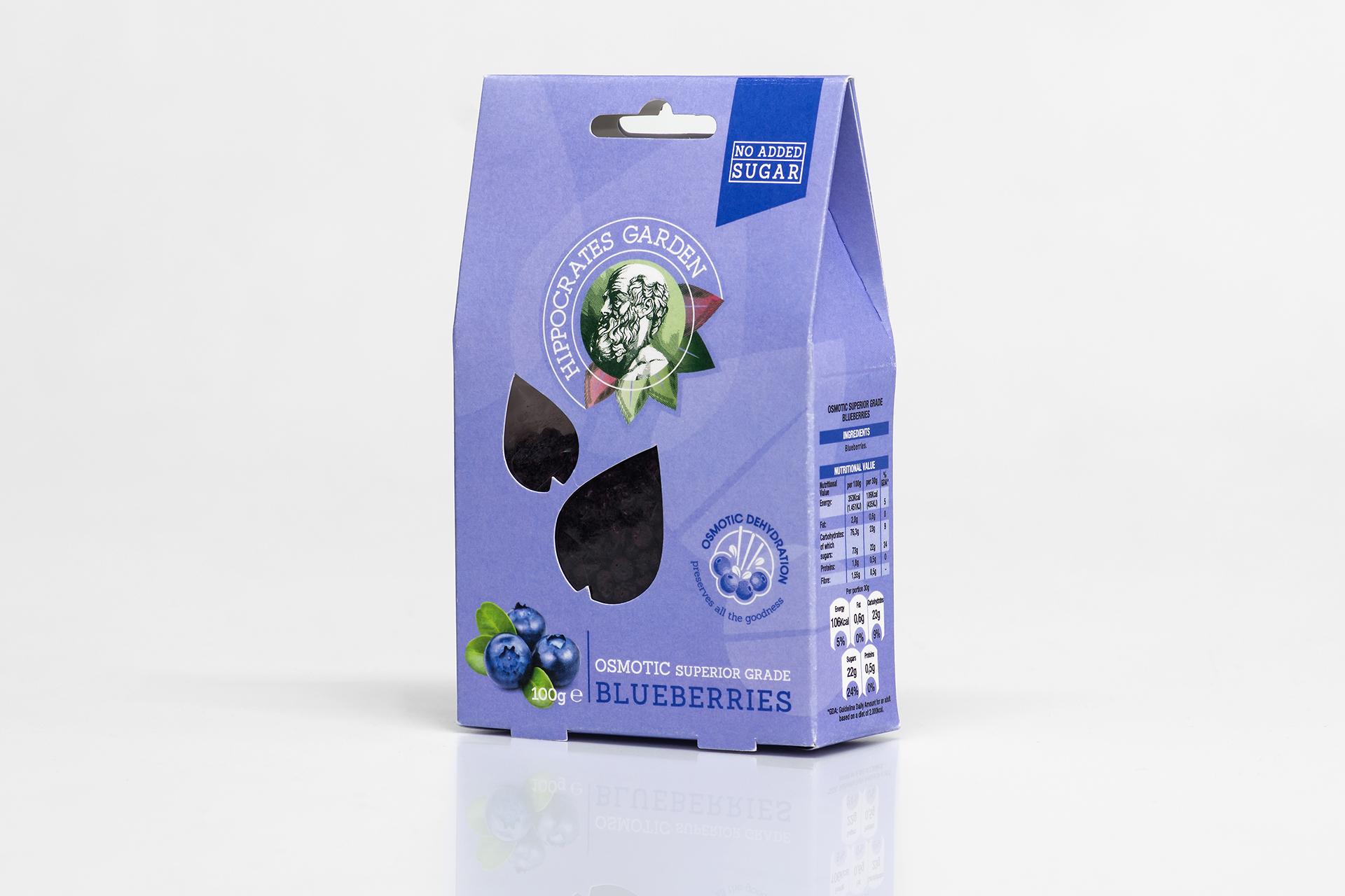 Blueberries packaging