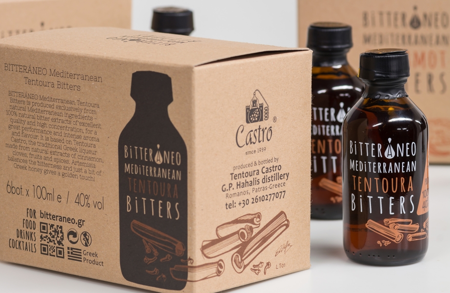 Xaxalis Bitters box packaging
